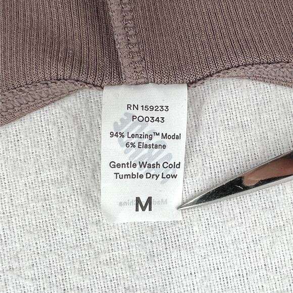 PARADE Perfect Rib Midi Dress Womens M Truffle Brown Spaghetti Strap Scoop Neck - Picture 13 of 16